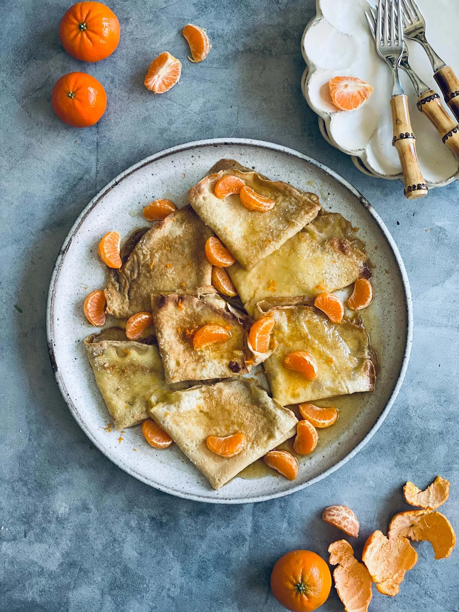 Mandarin Miso Crêpes Suzette — Peter Som